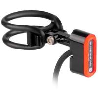 Axa Supernova achterlicht tl3 mini dynamo bagagedrager 6v zwart - thumbnail