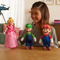 The Super Mario Bros Galaxy Movie Pluche Figure - Luigi - thumbnail