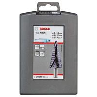 Bosch Accessories 2608588069 HSS Getrapteboorset 3-delig 4 - 12 mm, 4 - 20 mm, 6 - 30 mm TiAIN 3 vlakken schacht 1 set(s) - thumbnail