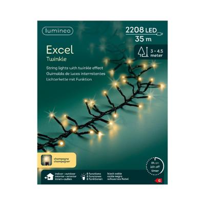 Excel twinkel 2208 LED Champagne