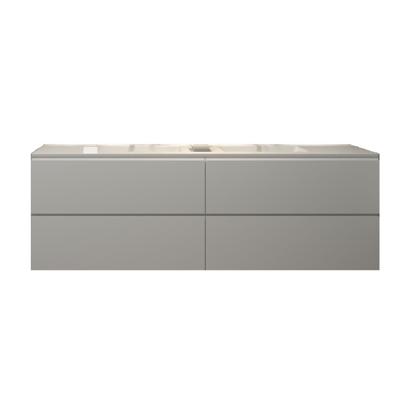 Badkamermeubelset Gliss Zeus 180 cm Hoogglans Wit Badkamermeubelset Gliss Zeus 180 cm Hoogglans Wit