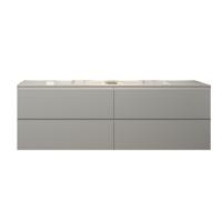 Badkamermeubelset Gliss Zeus 180 cm Hoogglans Wit - thumbnail