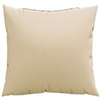 Bankkussens 4 st 60x60 cm stof beige - thumbnail