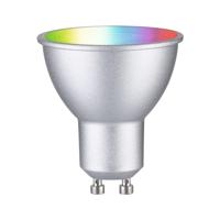 29149 Paulmann Home LED-lamp GU10 Energielabel: F (A - G) 4.8 W RGBW Chroom (mat) - thumbnail