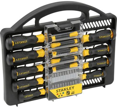 Stanley Handgereedschap stht0-62141 schroevendraaierset | 34-delig - stht0-62141 Stanley Handgereedschap stht0-62141 schroevendraaierset | 34-delig - stht0-62141