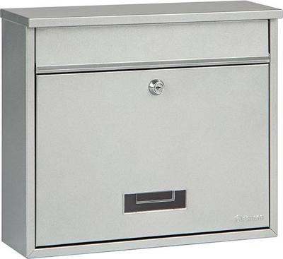 Brievenbus Oxford - zilvergrijs