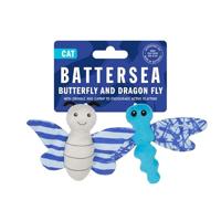 Battersea vlinder en libelle duo blauw - thumbnail