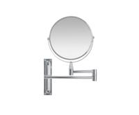 Vergrotende Spiegel Andrea House Uitschuifbaar Verchroomd 39 x 3 x 26,5 cm Zilverkleurig Metaal - thumbnail