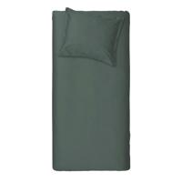 Cinderella Dekbedovertrekset Sunday Katoen Satijn - green 140x200/220cm - thumbnail