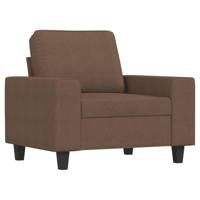 Fauteuil 60 cm stof bruin - thumbnail