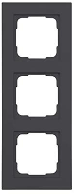 Opus 55 afdekraam 3 voudig Fusion antraciet mat 512.903.51