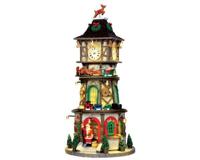 Kersthuisje Christmas clock tower LEMAX - Lemax - thumbnail
