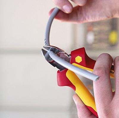 Wiha Z 14 0 06 160mm 26745 VDE Strip-zijsnijtang Met facet 160 mm Wiha Z 14 0 06 160mm 26745 VDE Strip-zijsnijtang Met facet 160 mm