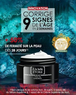 Garancia A La Belle Etoile Supreme Regenerating Night Cream 40 ml - thumbnail