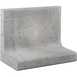 L-element grijs 50x40 voet 30 cm Gardenlux - Gardenlux