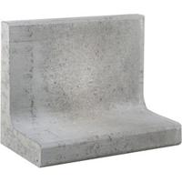 L-element grijs 50x40 voet 30 cm Gardenlux - Gardenlux - thumbnail