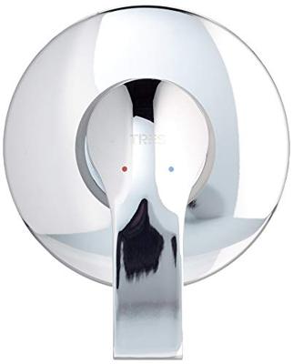 Douchethermostaat Tres Shower Technology 2-Weg Inbouw Wit Chrome