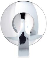 Douchethermostaat Tres Shower Technology 2-Weg Inbouw Wit Chrome Tres - thumbnail