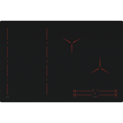 AEG 6000 Pure FlexBridge inductiekookplaat, SaphirMatt® Pure, 80 cm PI6000S80