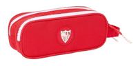 Pennenetui met 2 vakken Sevilla Fútbol Club Rood 21 x 8 x 6 cm - thumbnail