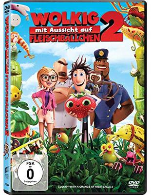 Wolkig mit Aussicht auf Fleischbällchen 2 - Duits (DVD) Wolkig mit Aussicht auf Fleischbällchen 2 - Duits (DVD)