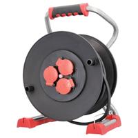 Bachmann 399.191 Kabelhaspel 40 m Zwart Randaarde stekker - thumbnail