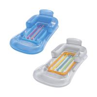 Bestway Opblaasbare Stoel Modieus Ontwerp Verfrissende Voeten Geassorteerde Kleur 161x84 cm Strand en Zwembad 43028 - thumbnail