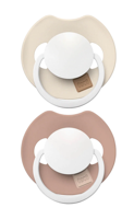 Difrax LOVI Fopspeen Dynamisch 0-6 m Prime Glow Ivory Blush - thumbnail