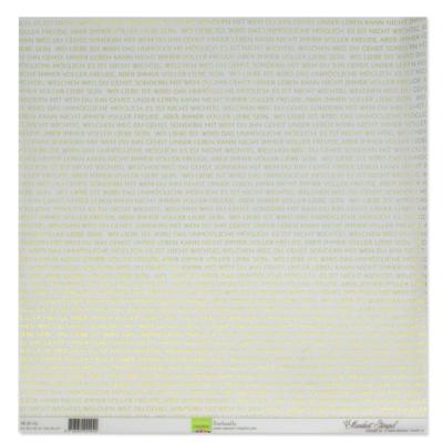 Mundart Stempel • vellum papier duitse tekst "hochzeitsspruch"