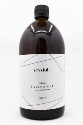 Crystal Colloidaal zink & zilver 1 Liter Crystal Colloidaal zink & zilver 1 Liter