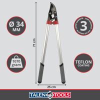 Talentools takkenschaar voorbijsnijdend - thumbnail