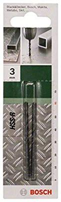 Bosch Accessoires Metaalboor HSS-R | 3X33X61mm | DIN 338 - 2609255004 Bosch Accessoires Metaalboor HSS-R | 3X33X61mm | DIN 338 - 2609255004