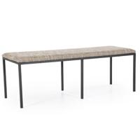 By-Boo Eetkamerbank 'Lass' 135cm, kleur Bruin - thumbnail