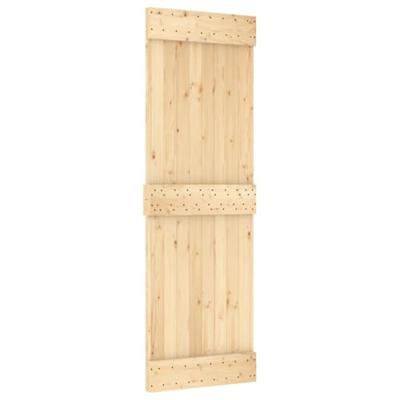 Schuifdeur met beslag 70x210 cm massief grenenhout