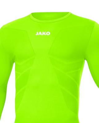 JAKO 6455 Longsleeve Comfort 2.0 - Fluogroen - L