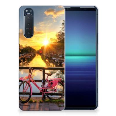 Sony Xperia 5II | Silliconen Back Cover | Amsterdamse Grachten