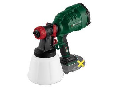 PARKSIDE Accu-verfspuit 20 V zonder accu en lader
