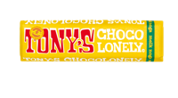 Chocolade Tony&apos;s Chocolonely melk noga reep 47gr - thumbnail
