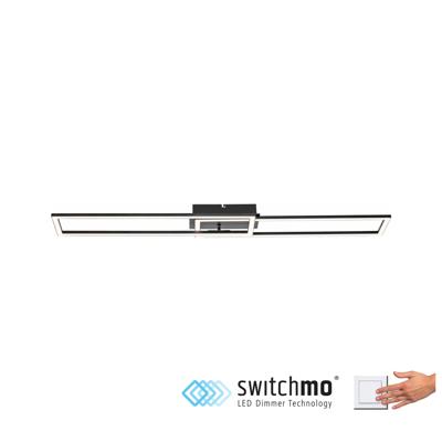 Paul Neuhaus Zwarte led plafondlampIven - 14691-18