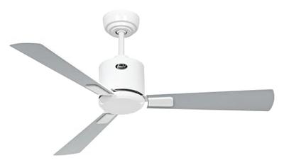 CasaFan ECO NEO III 103 WE-WE/LG WiFi Flügel Weiß/Lichtgrau Plafondventilator 16 W (Ø x h) 103 cm x 360 mm Wit Met afstandsbediening, Timer, Met wintermodus,