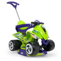 Injusa Loopauto quad 98 cm groen/paars - thumbnail