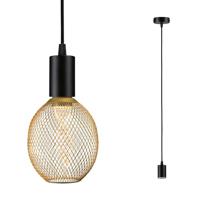 Paulmann 71136 Hanglamp E27 Zwart (mat) - thumbnail