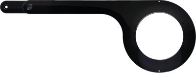 Hebie kettingscherm "0317" chain guard "0317" 0317 e1, plastic,38t.