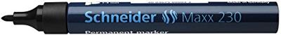 Schneider permanent marker Maxx 230 zwart Schneider permanent marker Maxx 230 zwart