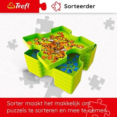 Trefl puzzel opberg sorteer bakken