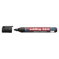 Whiteboardmarker edding 360 rond 1.5-3mm zwart | 10 stuks - thumbnail