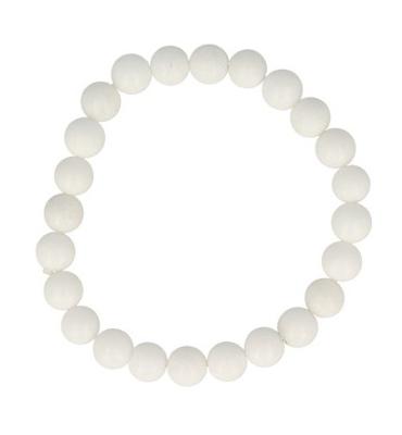 Edelsteen Armband Sneeuwwitte Jade Edelsteen Armband Sneeuwwitte Jade