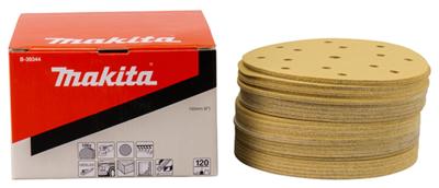 Makita B-39350 Schuurschijf 150mm K240 Yellow Velcro