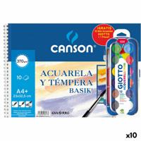 Tekenblok Canson Basik 23 x 32,5 cm A4+ (10 Stuks) - thumbnail