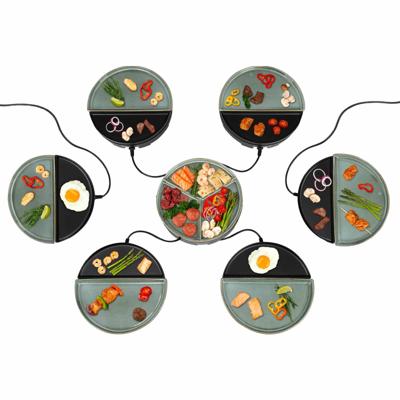 Chef's Dinner Party - Gourmetstel - Glazed Grey - 6 personen - PFAS-vrij